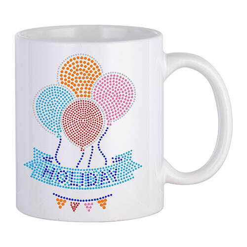 Foglio con zirconi per trasferimento termico - palloncini