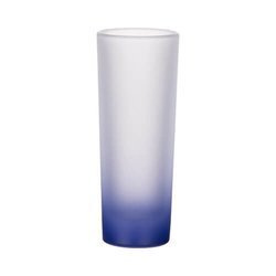 Un vetro smerigliato da 90 ml per sublimazione - sfumatura blu navy