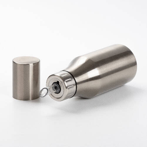 Dispenser per olio in acciaio inossidabile da 500 ml per sublimazione - argento