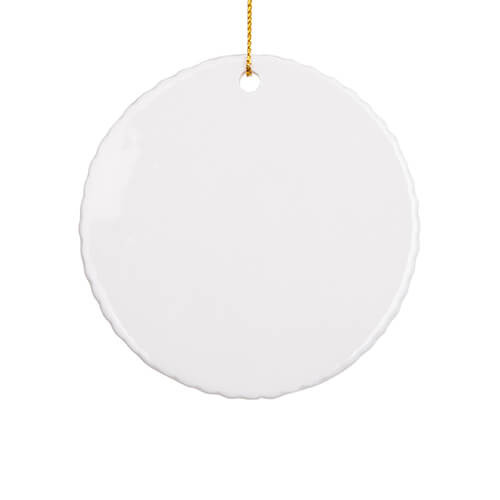 Ciondolo in ceramica per sublimazione - Small Gear