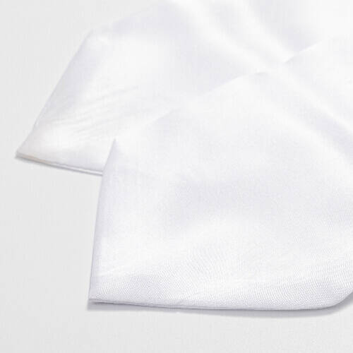 Cravatta bianca 130 x 10 cm per sublimazione