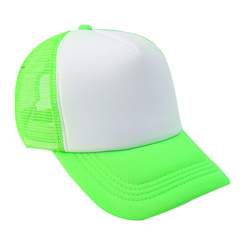 Cappello trucker per adulti per sublimazione - verde neon