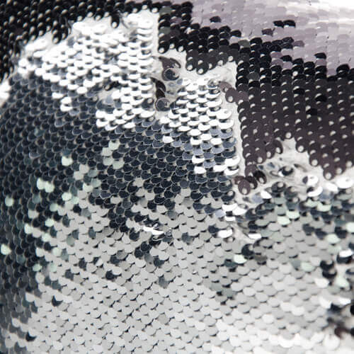 Copricuscino 40 x 40 cm con paillettes per sublimazione – d’argento