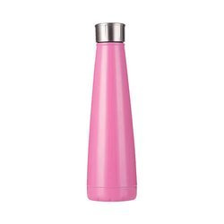 Borraccia piramide per bevande 420 ml - rosa - Stampa sublimatica a trasferimento termico