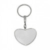Portachiavi in Metallo Cuore per la stampa Sublimazione Trasferimento termico