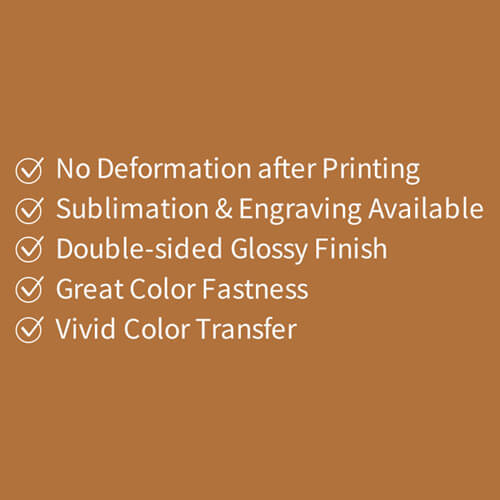 Tagliere in bambù per sublimazione - Ø 30 cm