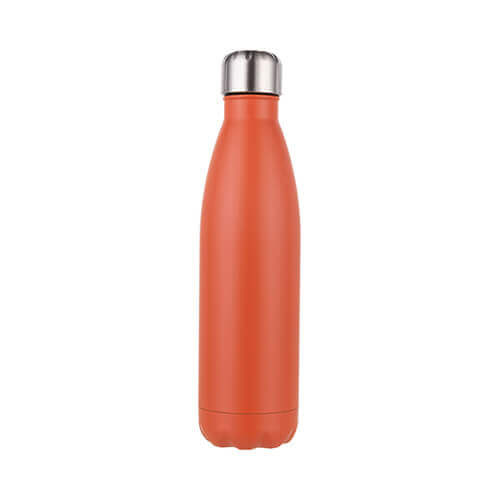 Borraccia bevande 500 ml - arancione opaco - Stampa sublimatica a trasferimento termico