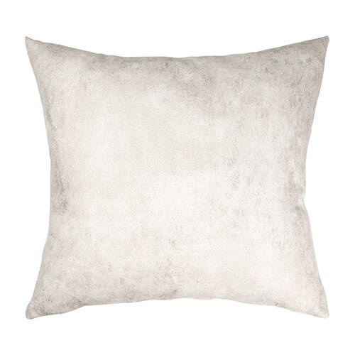 Federa in pelle 40 x 40 cm per sublimazione - grigio chiaro