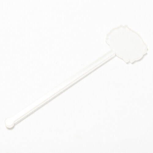 Agitatore per bevande in acrilico 15 cm per sublimazione - esagono