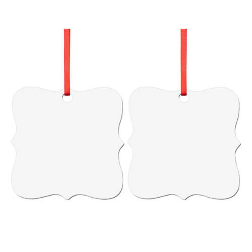 Pendente in MDF bifacciale per sublimazione - rosetta