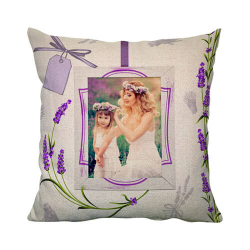 Federa in tela 38 x 38 cm per sublimazione - Lavanda