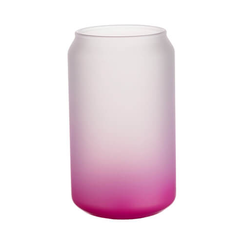 Vetro smerigliato da 400 ml per sublimazione - sfumatura viola