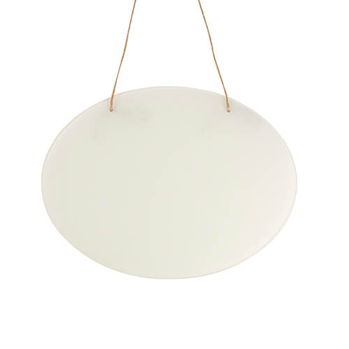 Gancio per porta in acrilico per sublimazione - ovale