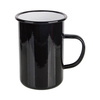 Tazza in metallo 450 ml per sublimazione - nero