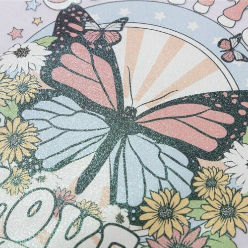 Film glitterato stampabile DTF OtterPro 60 cm x 100 m - Holographic