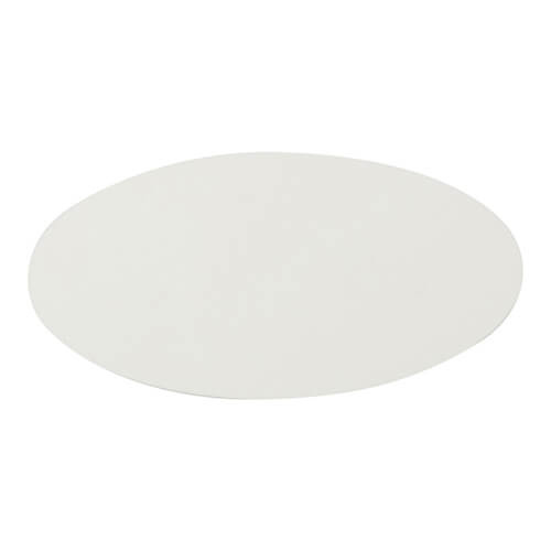 Targhetta ovale in plastica 7,6 x 3,8 cm per sublimazione