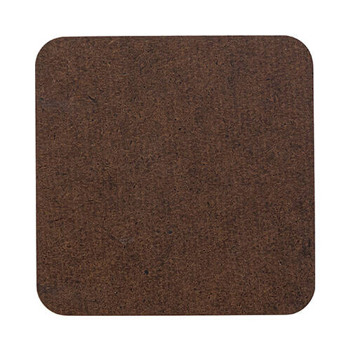 Sottobicchiere in MDF 9 x 9 cm per sublimazione