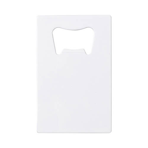 Apribottiglie 5,3 x 8,5 cm per sublimazione - bianco