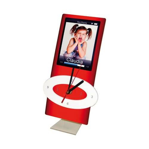 Orologio da terra in MDF - iPod - Trasferimento termico a sublimazione