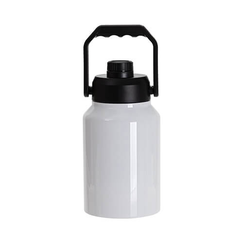 Thermos in acciaio inox da 2000 ml per sublimazione - bianco