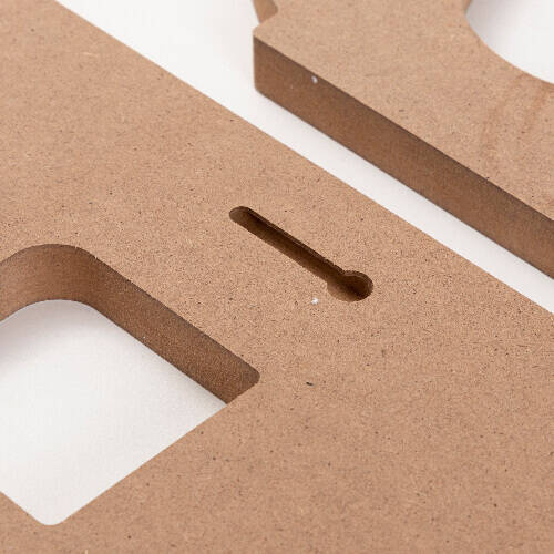 Lettere decorative da 25 cm in MDF per sublimazione - HOME