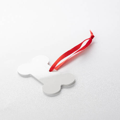 Ciondolo in plastica per sublimazione - osso