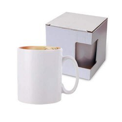 Tazza 300 ml con interno Halloween con la scatola Sublimazione Termostampa
