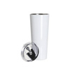Bicchiere in acciaio inox da 700 ml per sublimazione - bianco