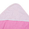 Asciugamano con cappuccio per bambini per sublimazione - rosa