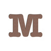 Lettera decorativa da MDF per sublimazione 10 cm M