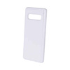 Custodia Samsung Galaxy S10 Plus bianco in gomma per Sublimazione trasferimento termico