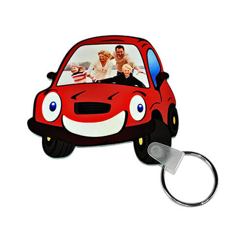 Portachiavi - auto - Trasferimento termico a sublimazione