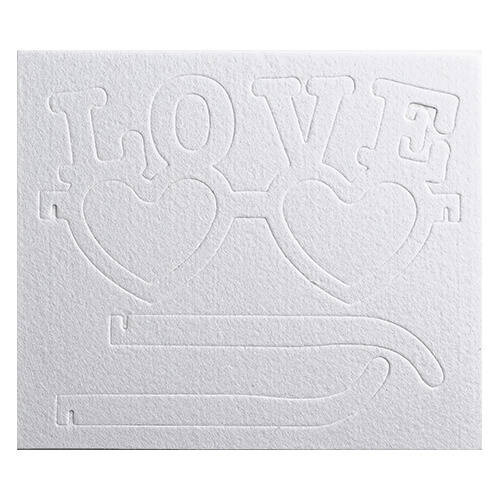 Bicchieri in feltro per sublimazione - love