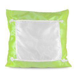 Copricuscino ECO verde chiaro 40 x 40 cm per sublimazione di trasferimento termico