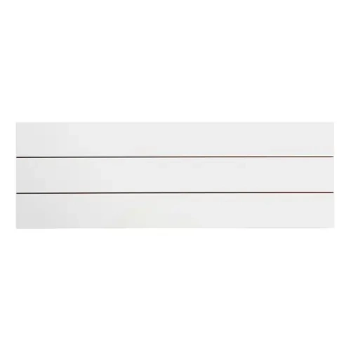Cornice portafoto rettangolare in MDF, a righe, 45 x 15 cm