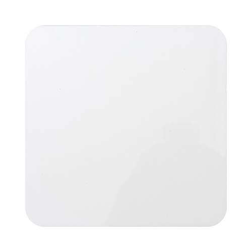 Mug pad in cartone rigido e sughero per sublimazione - 9,5 x 9,5 cm