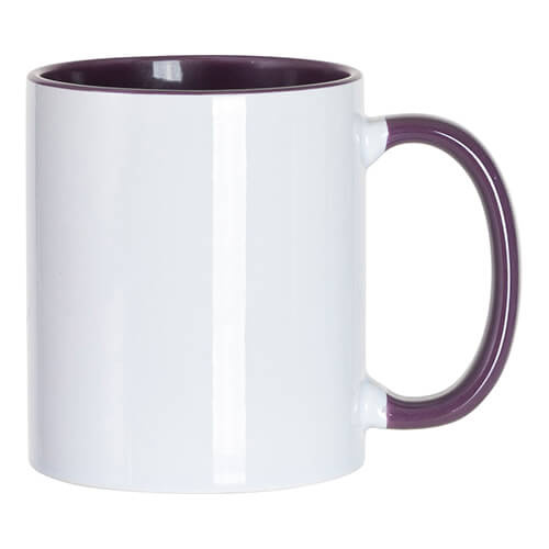 Tazza FUNNY viola per sublimazione