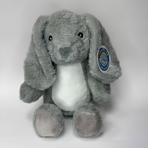 Coniglio 25 cm per stampa sublimatica - grigio