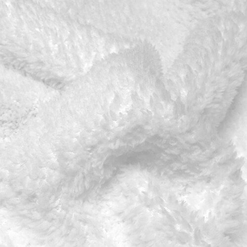 Pled con bordi di colore blu scuro a pais bianchi per sublimazione