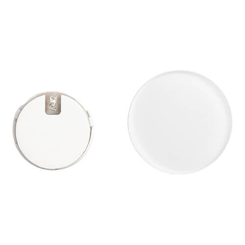 Badge in acrilico con retroilluminazione a LED colorati per la sublimazione - cerchio