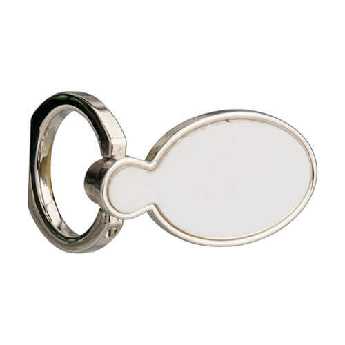 Maniglia sostegno dita per smartphone per sublimazione – ovale