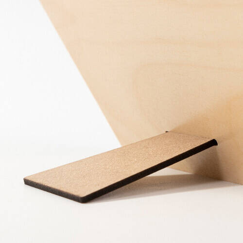 Cornice fotografica esagonale in compensato per sublimazione - 30,5 x 25,4 cm