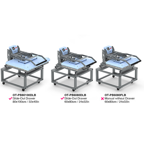 OtterPro Drawer 60 x 80 cm, macchina da stampa piana di grande formato