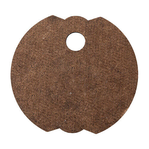 Targhetta con nome in fibra di legno per tazza 780 / 900 / 1050 / 1260 ml per sublimazione - bocciolo