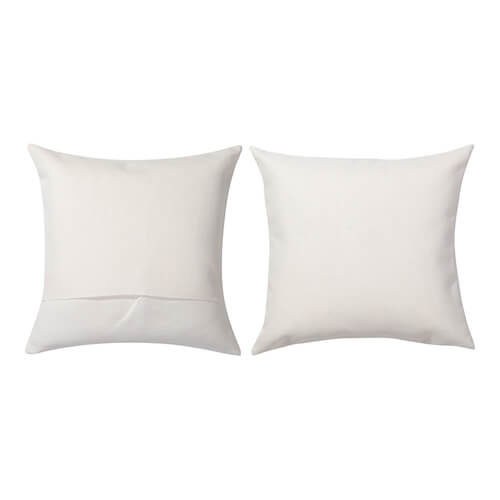 Federa in lino 40 x 40 cm senza cerniera a sublimazione