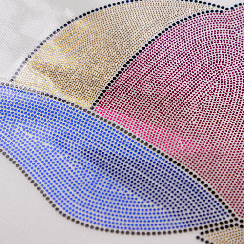 Foglio con zirconi per trasferimento termico - cappello