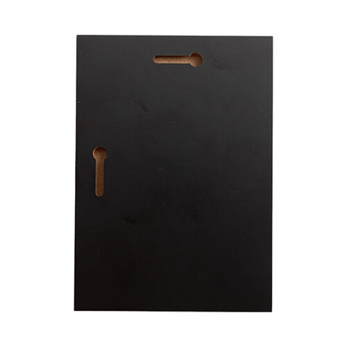 Cornice in MDF con bordo nero per sublimazione - 15,3 x 20,3 cm