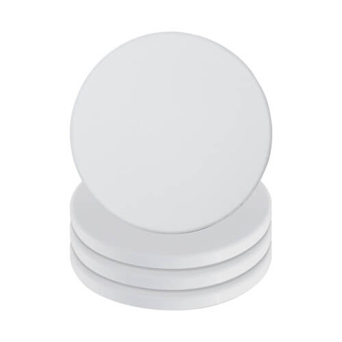 Set di 4 tazze tonde in ceramica per sublimazione