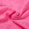 Federa a cuore in peluche per sublimazione - bianca e rosa
