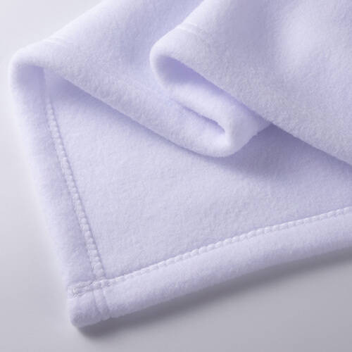 Coperta in pile 152 x 127 cm per sublimazione - bianca